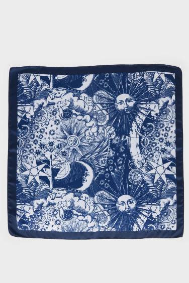 Әйелдерге тұтас басып шығарылған фуляр