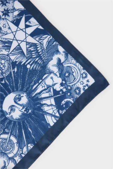 Kadın Desenli Fular - Görsel 3