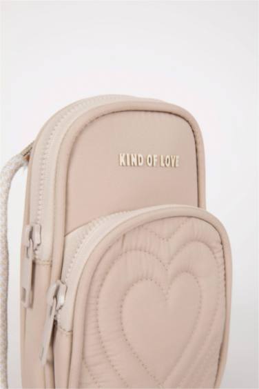 Girl Canvas Phone Bag