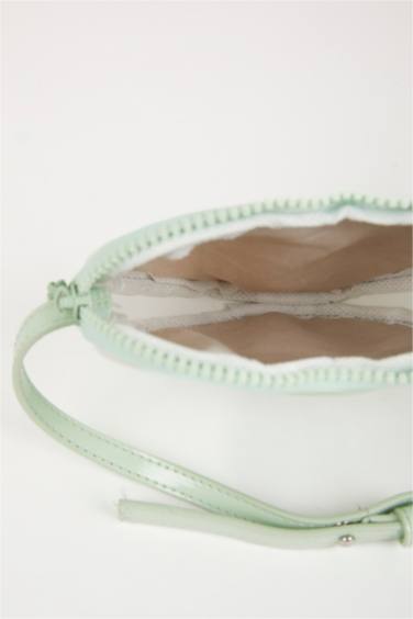 شنطة كروس بودي بناتي جلد صناعي بطبعة قلب