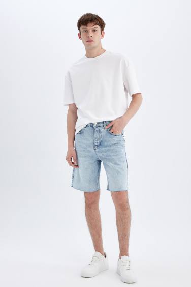 Short Bermuda Jean Coupe Relax