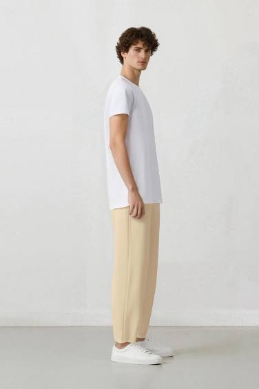 Loose Comfortable Fit Wide Leg Summer Linen Trousers