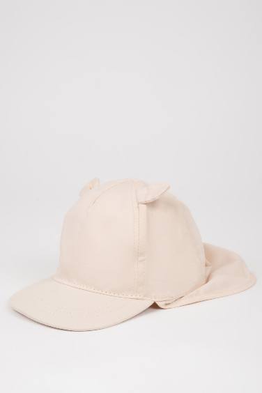 Casquette en Coton avec Protection de la nuque à Motifs pour Bébé Garçon