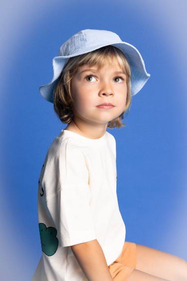 Baby Boy Muslin Hat