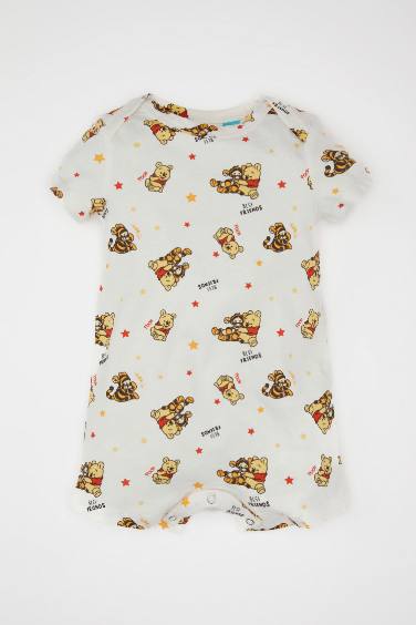 Baby Boy Newborn Disney Winnie The Pooh Cotton Jumpsuit