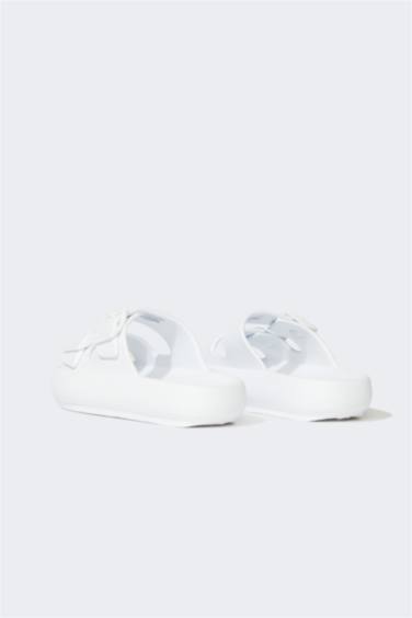 شبشب بناتي إيفا بكعب مسنن سليب أون