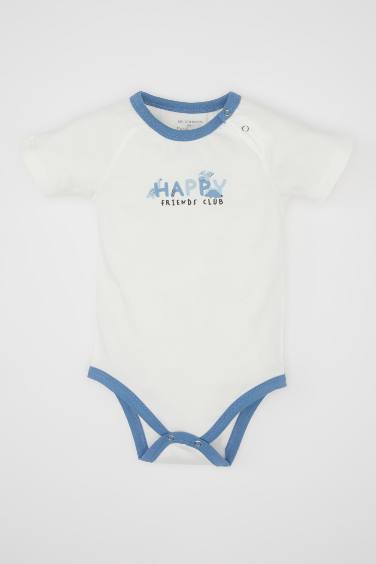 Baby Boy Short Sleeve Short Sleeve Snap Body