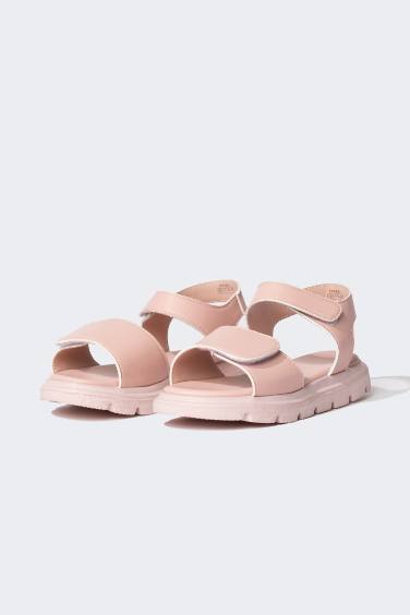 Girl Velcro and Serrated Sole Sandals