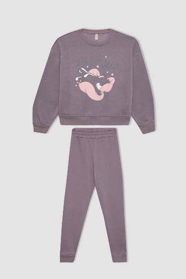 2 piece Regular Fit Knitted Pyjamas