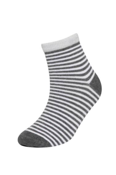 شرابات قصيرة بناتي قطن - 3 قطع