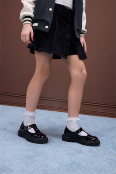 Chaussettes Courtes Coton Pour Fille - 3 Pièces