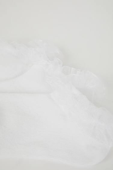 Girl 3 Piece Cotton Booties Socks