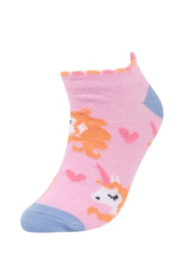 Chaussettes Courtes Coton pour Fille - 5 Paires