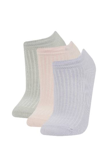 Chaussettes Coton pour Fille - 3 Paires