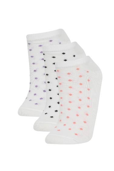 Chaussettes Coton pour Fille - 3 Paires