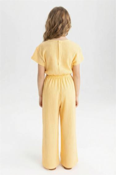 Short Sleeve Jumpsuit