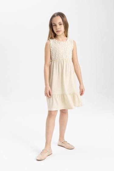 Girl Sleeveless Dress