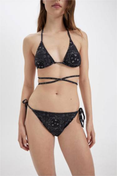 Fall in Love Regular Fit Paisley Bikini Bottom