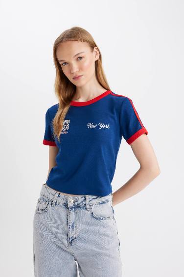 Fitted Modal Short Sleeve T-Shirt