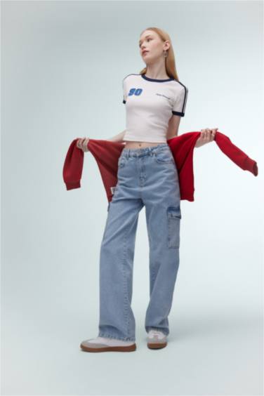 تيشيرت نص ردن سليم فيت