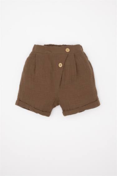 Baby Boy Muslin Short Sleeve T-Shirt Shorts 2 Piece Set