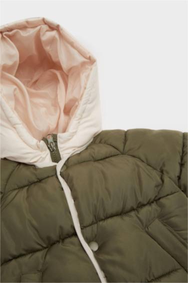 Erkek Bebek Su Geçirmez Çok Renkli Cepli Şişme Mont