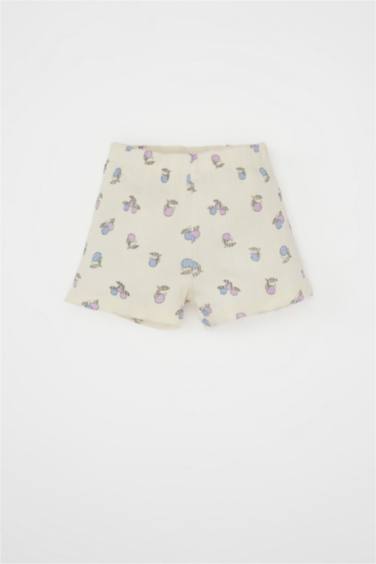 Baby Girl Fruit Patterned 2 Piece Pajama Set