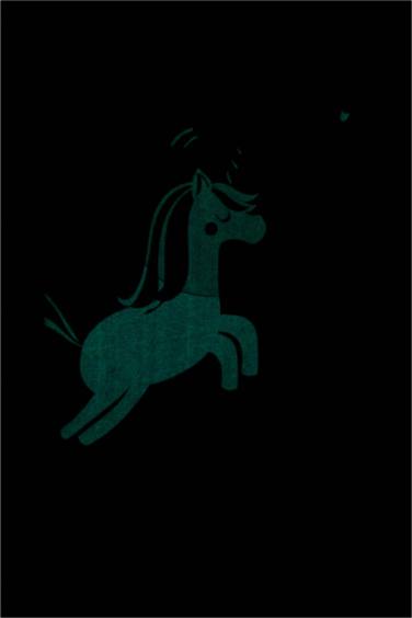 Ensemble Pyjama à Manches Courtes avec imprimé Licorne pour Bébé Fille