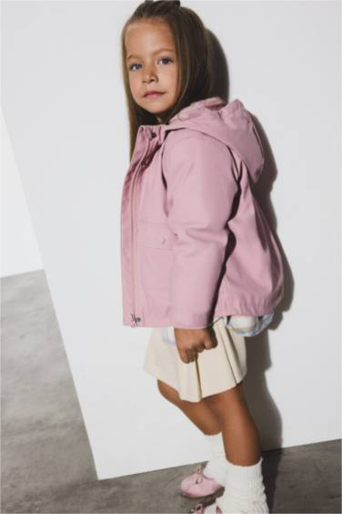 Baby Girl Hooded Jacket