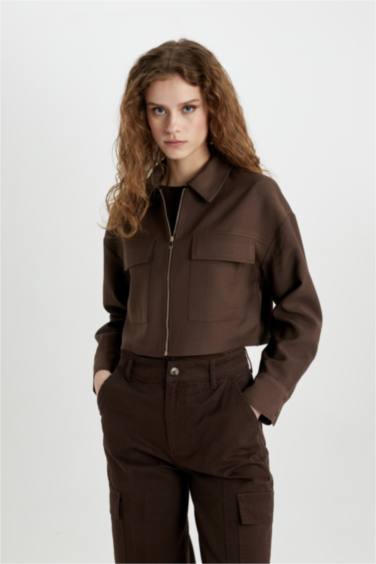 Shirt Collar Sensual Blazer