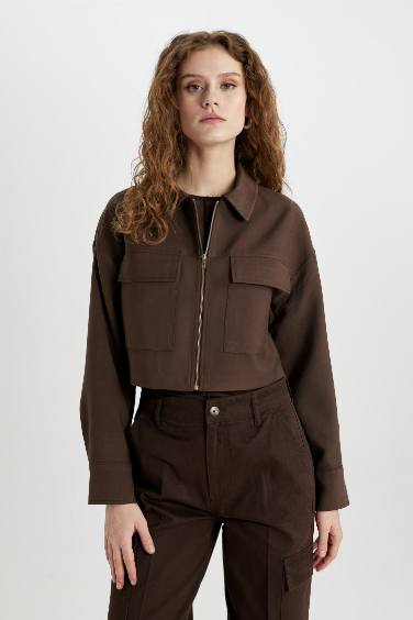 Shirt Collar Sensual Blazer