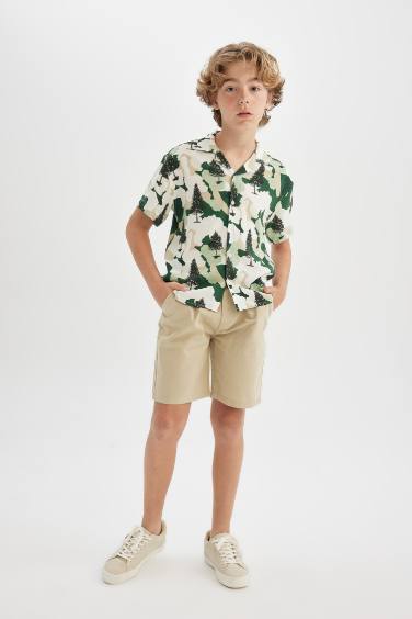 Boy Bermuda Shorts with Pockets