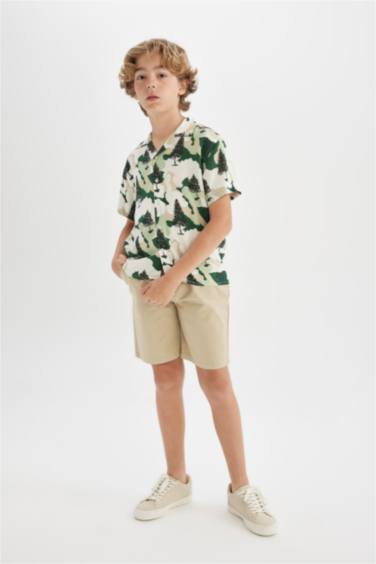 Boy Bermuda Shorts with Pockets