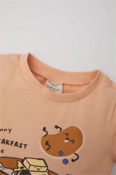 Baby Boy Printed Cotton 2 Piece Pajama Set