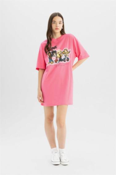 Cool Bratz T-Shirt Combed Cotton Mini Dress