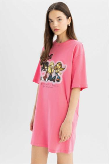 Cool Bratz T-Shirt Combed Cotton Mini Dress