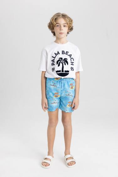 Boy Snoopy Swim Shorts