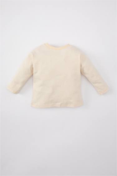 تيشيرت ولادي كم طويل بطبعة دب