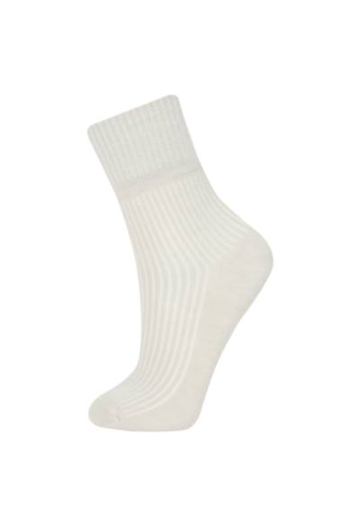 جوارب طويلة قطن ولادي - 5 قطع