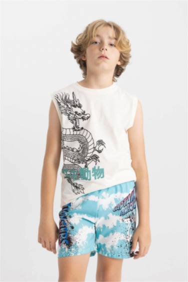 شورت بحر ولادي من مارفل افنجرز