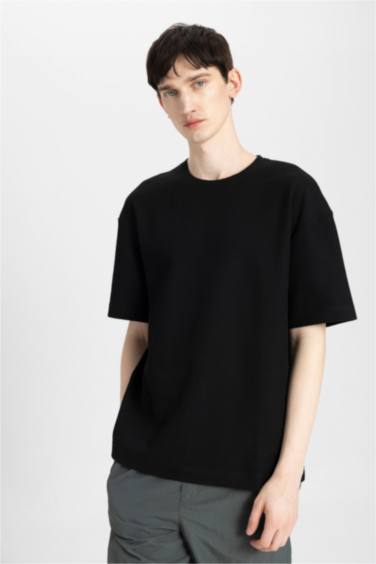 Relax Fit Crew Neck Short Sleeve T-Shirt