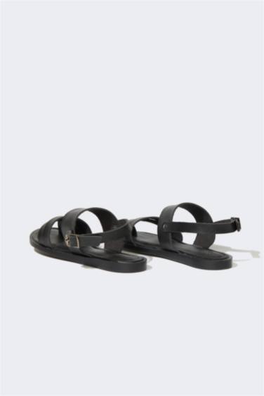 Woman Slip On Flat Sole Sandals