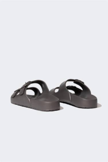 Man Flat Sole Double Banded Eva Slippers