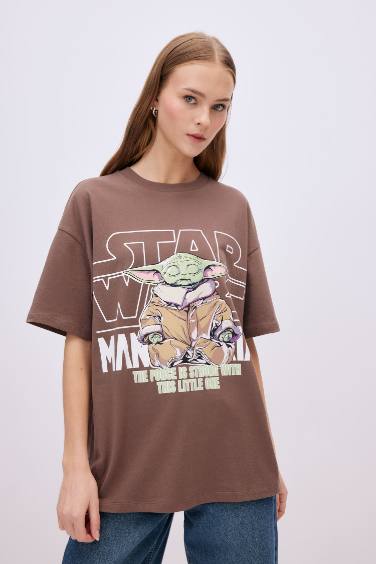 Unisex Star Wars Oversize Fit Short Sleeve T-Shirt