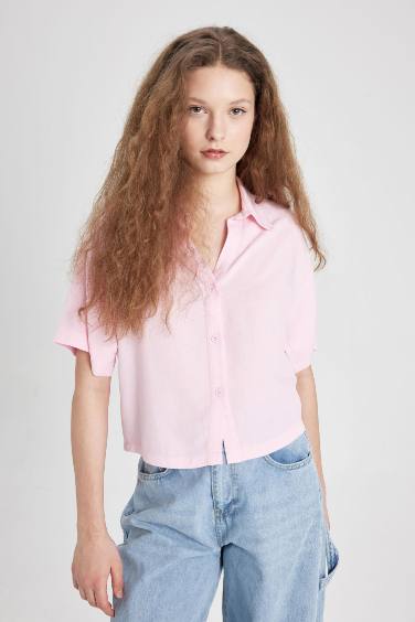 Oversize Fit Short Sleeve Shirt
