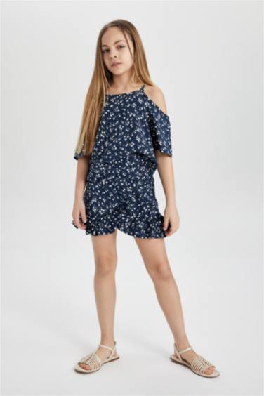 سيت بناتي بلوزة وتنورة - قطعتين