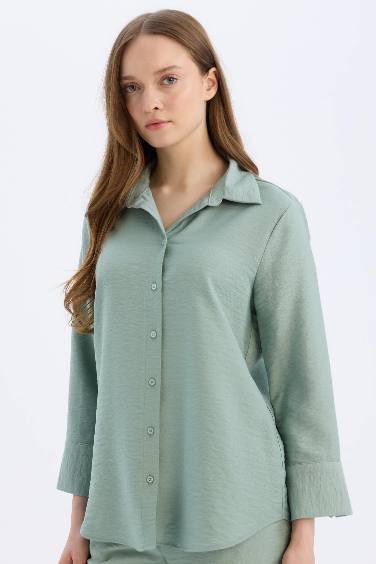 Regular Fit Basic Long Sleeve Shirt