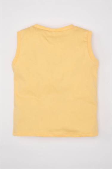 Baby Boy Crew Neck Animal Patterned T-Shirt