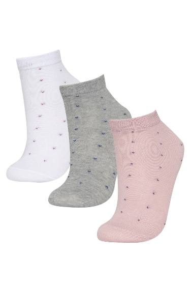 Woman 3 piece Short Socks