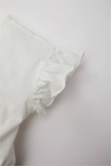 Baby Girl Printed Short Sleeve T-Shirt